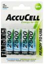 4er Pack AA AccuCell 2500mAh