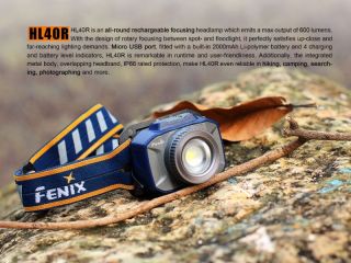 Fenix HL40R grau