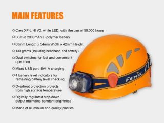 Fenix HL40R grau