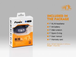 Fenix HP16 blau