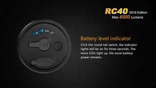 Fenix RC40 2016 Edition 6000Lumen mit Ladekabel