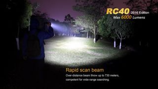Fenix RC40 2016 Edition 6000Lumen mit Ladekabel