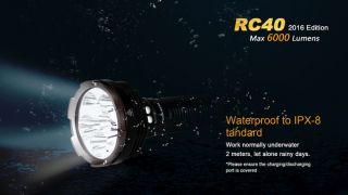 Fenix RC40 2016 Edition 6000Lumen mit Ladekabel