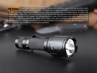 Fenix TK25 Red rote&weie Led fr die Jagd