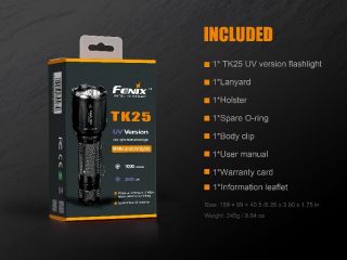 Fenix TK25 UV 