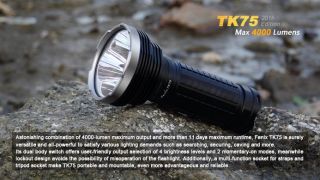 Fenix TK75 2015er - 4000 Lumen