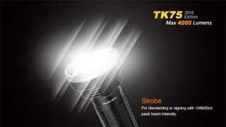 Fenix TK75 2015er - 4000 Lumen