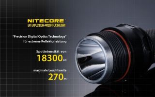 Nitecore EF1 Ex-geschtzte Taschenlampe