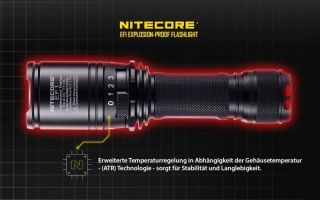Nitecore EF1 Ex-geschützte Taschenlampe