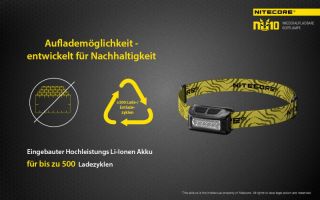 Nitecore NU10 schwarz