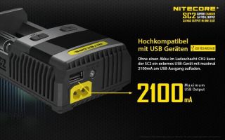 Nitecore Digicharger SC2 - 3A