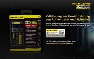 Nitecore Digicharger SC2 - 3A