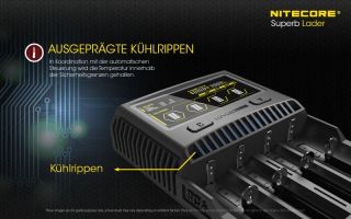 Nitecore Digicharger SC4 Schnellladegerät