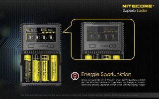 Nitecore Digicharger SC4 Schnellladegert