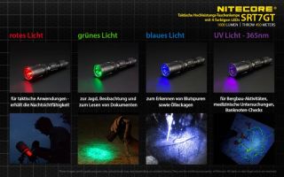 Nitecore SRT7GT schwarz