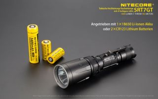 Nitecore SRT7GT schwarz