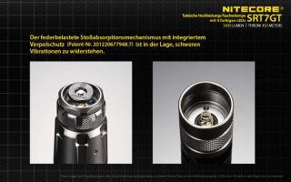 Nitecore SRT7GT schwarz