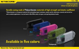 Nitecore TUBE schwarz