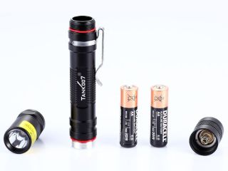 Tank007 UV-AA02 3W UV LED 365nm Set mit Lader/Akkus/Brille/Holster