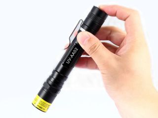 Tank007 UV-AA02 3W UV LED 365nm Set mit Lader/Akkus/Brille/Holster