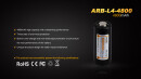 Fenix ARB-L4-4800 26650 LiIon 4800mAh