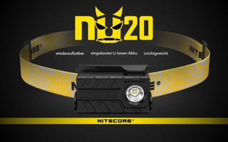 Nitecore NU20 schwarz