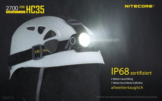 Nitecore HC35 inkl. NL2740HP