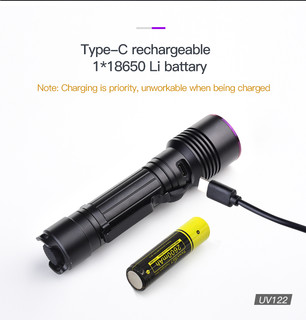 Tank007 UV122 weies Licht & UV 5W 365nm!