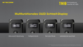Nitecore TINI2 500 Lumen