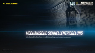 Nitecore T4K - 4000Lumen!