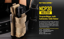 Nitecore NCP30 schwarz