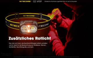 Nitecore UT27 Dual Output