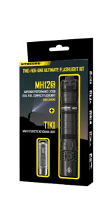 Nitecore MH12S Set mit TIKI