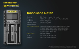 Nitecore UM2 Lader