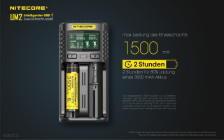 Nitecore UM2 Lader