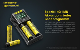 Nitecore UM2 Lader
