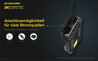 Nitecore UM2 Lader