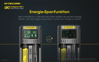 Nitecore UM2 Lader