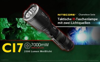 Nitecore Chameleon CI7 mit IR