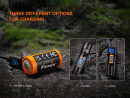 Fenix ARB‑L16 1050UP 16340 Akku 1050 mAh Ladebuchse protected