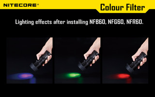 Nitecore Farbfilter 60mm