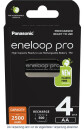 Panasonic Eneloop Pro Akku AA NiMH- 4er-Blister BK-3HCDE/4BE