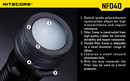 Nitecore Farbfilter 40mm